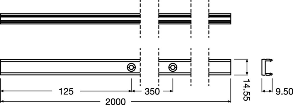 LTS-SLIMTRACK-2000 KIT 5 PCS|4062172207300